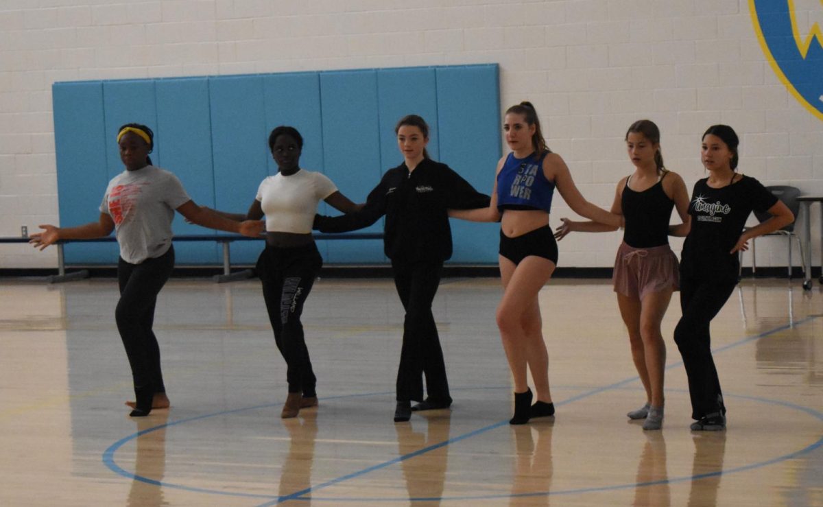 Nikki Chima-Orji, Brooklyn Brevard, Lily Brown, Scarlett Schuhart, Stella Thorne and Gabby Sosa are the members of the new Lightridge Dance Team.