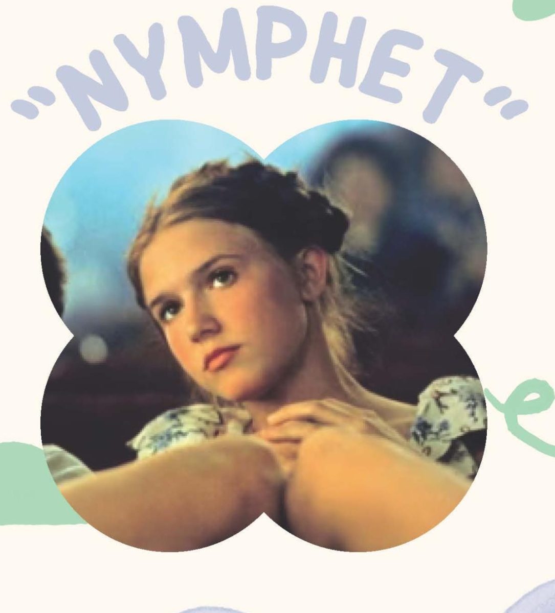 The still image used in this promotional material is of Dominique Swan from the 1997 film Lolita.