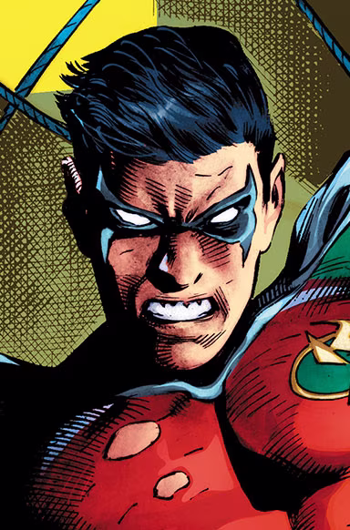 Tim Drake, one of the many Batman sidekicks, battles it out with the other Robins to see who is the top Boy Wonder.  Photo courtesy of DC Comics.