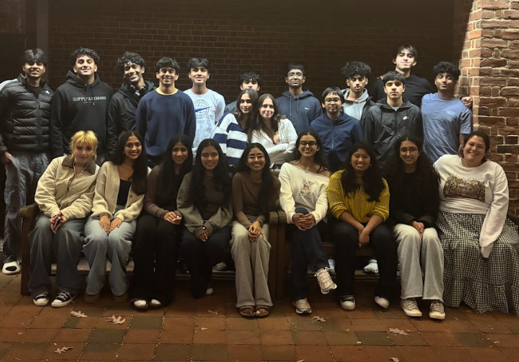Model UN poses during a break at William and Mary.  The Lightridge students joined 1,000 others from around the country.