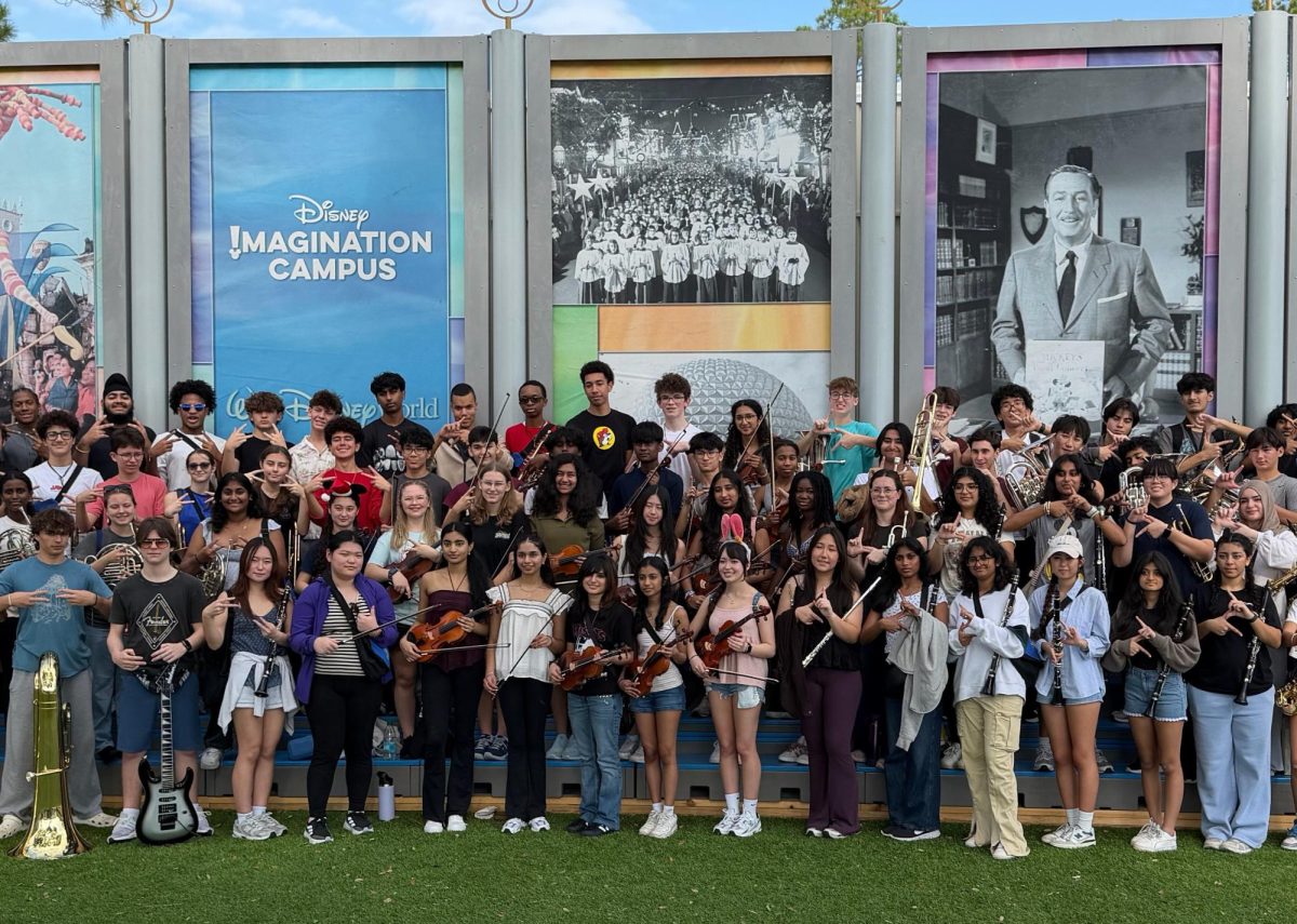 Members of all of the Fine Arts disciplines visited Disney World in December where they attended workshops and enjoyed the park.