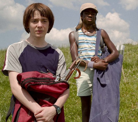 Actors Noah Schnapp and Caleb McLaughlin were major characters throughout the entire run of "Stranger Things," but the two characters they portrayed were not treated anywhere near the same.  Photo courtesy of Netflix.