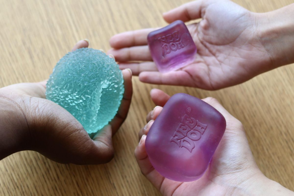 The Nice Cube comes in a variety of sizes and colors and has become the most popular sensory toy of the year.